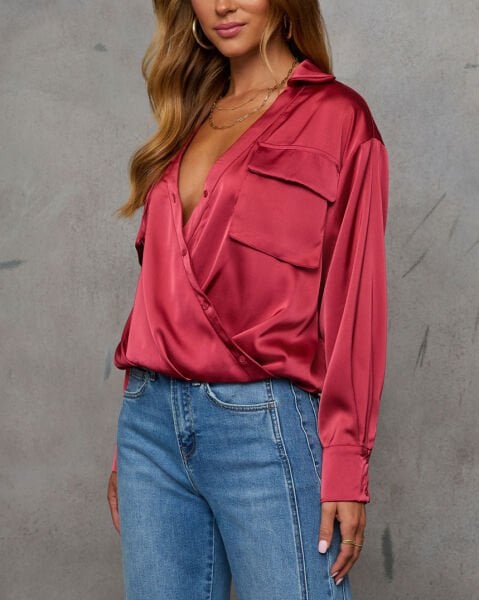 MERLOT BLOUSE