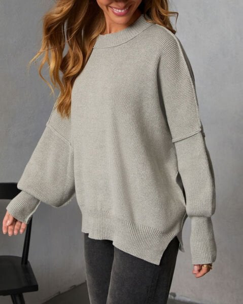 GREY SWEATER