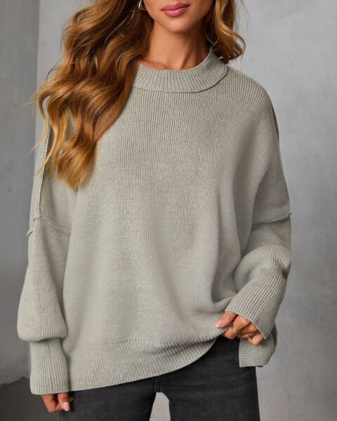 GREY SWEATER