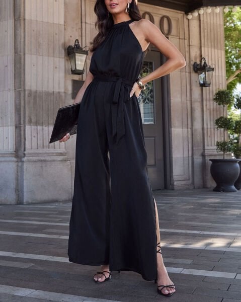 BLACK JUMPSUIT
