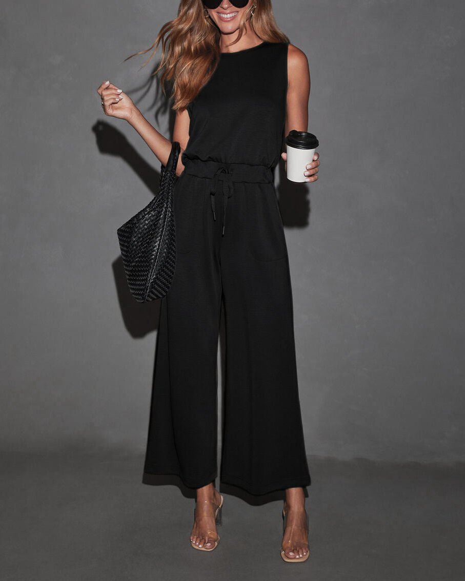 BLACK JUMPSUIT