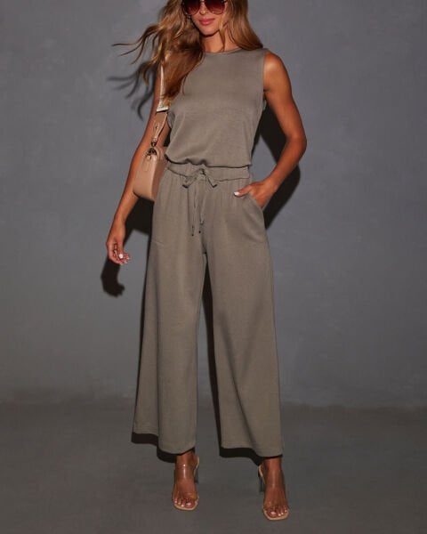 OLIVE JUMPSUIT