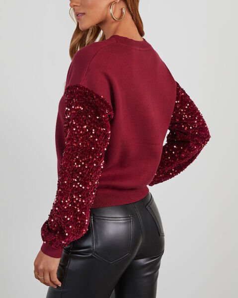 BURGUNDY BLOUSE