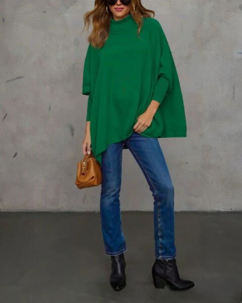 EMERALD PONCHO