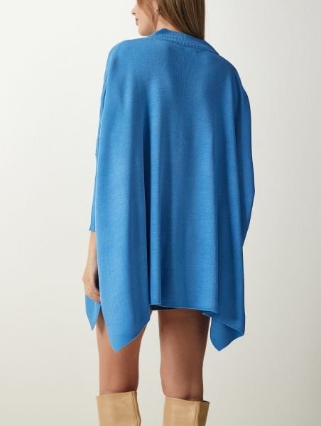 BLUE PONCHO