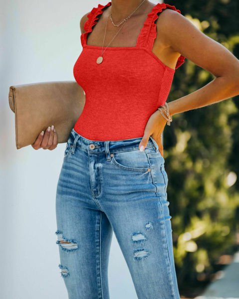 CORAL BLOUSE