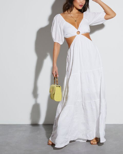 ECRU DRESS