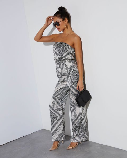 BLACK-WHITE-PRINTED TULUM
