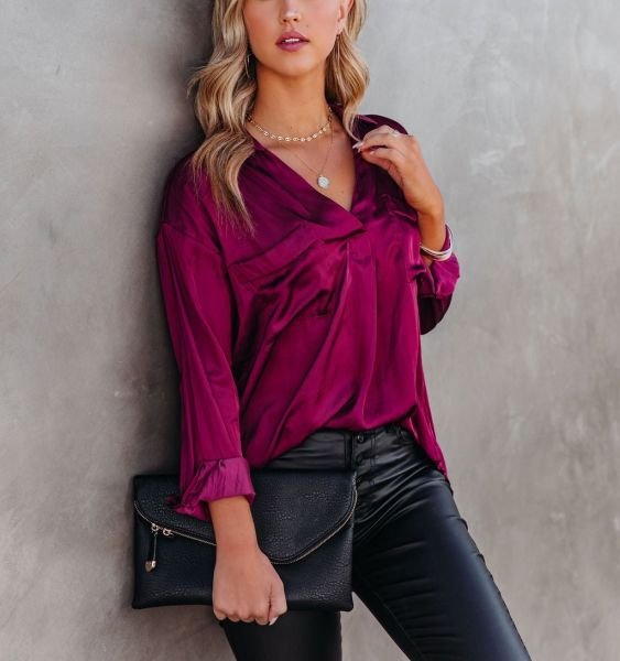 Magenta Shırt