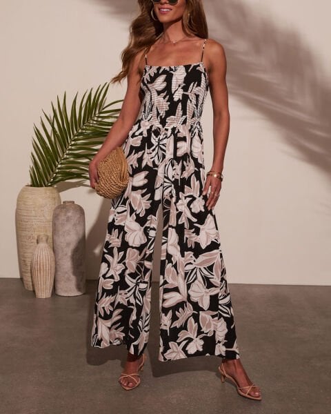 BLACK-MINK-FLORAL JUMPSUIT