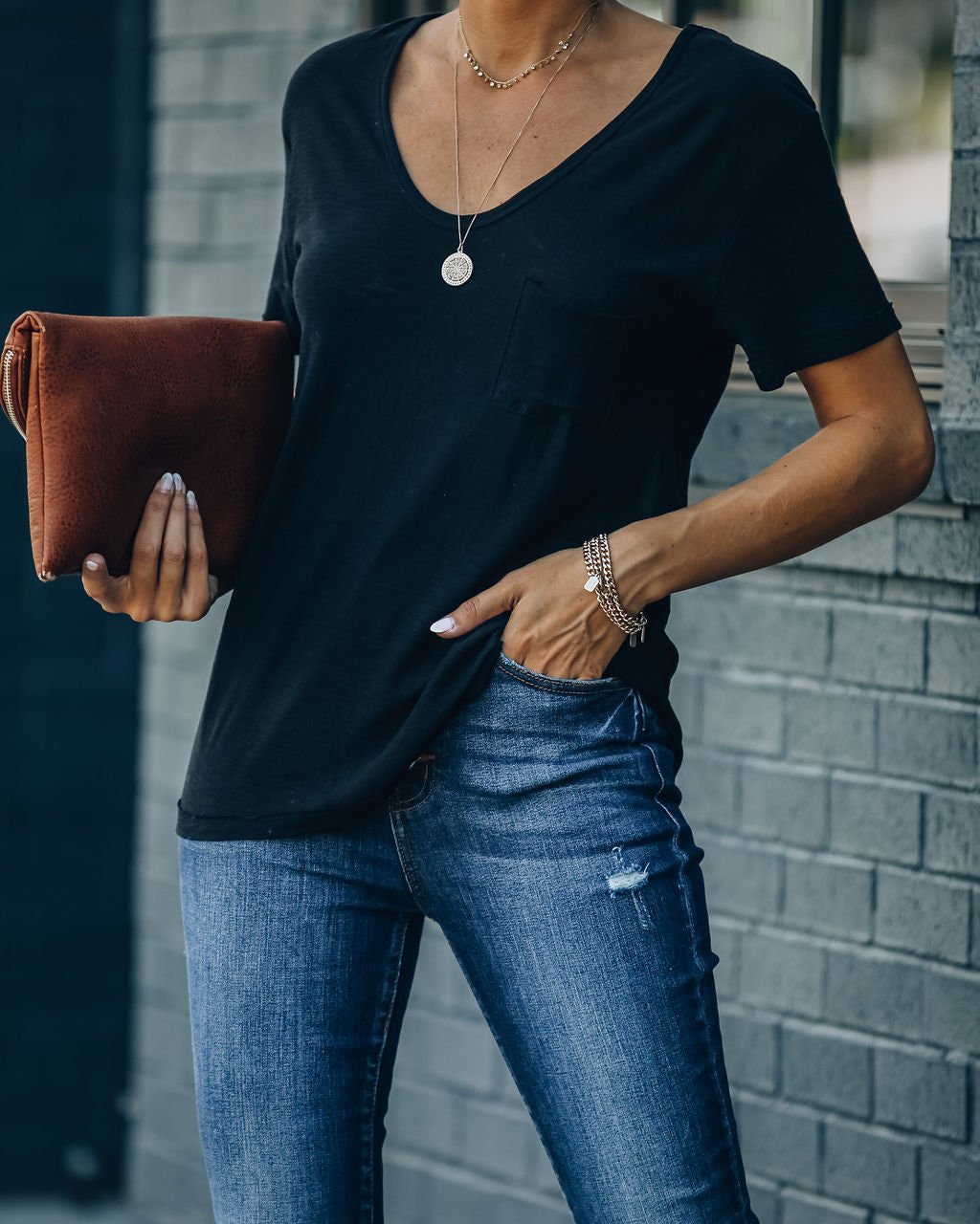 BLACK BLOUSE