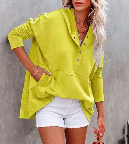 LIME SWEATSHIRT M - LIME