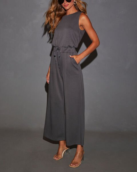 ANTHRACITE JUMPSUITE