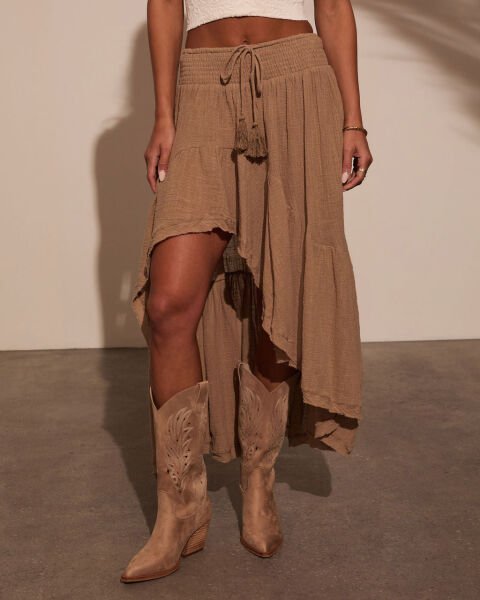 CAMEL SKIRT