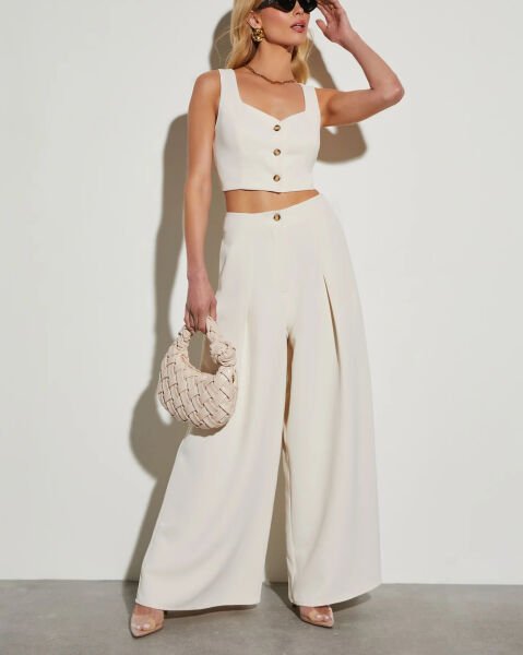 CREAM PANTS