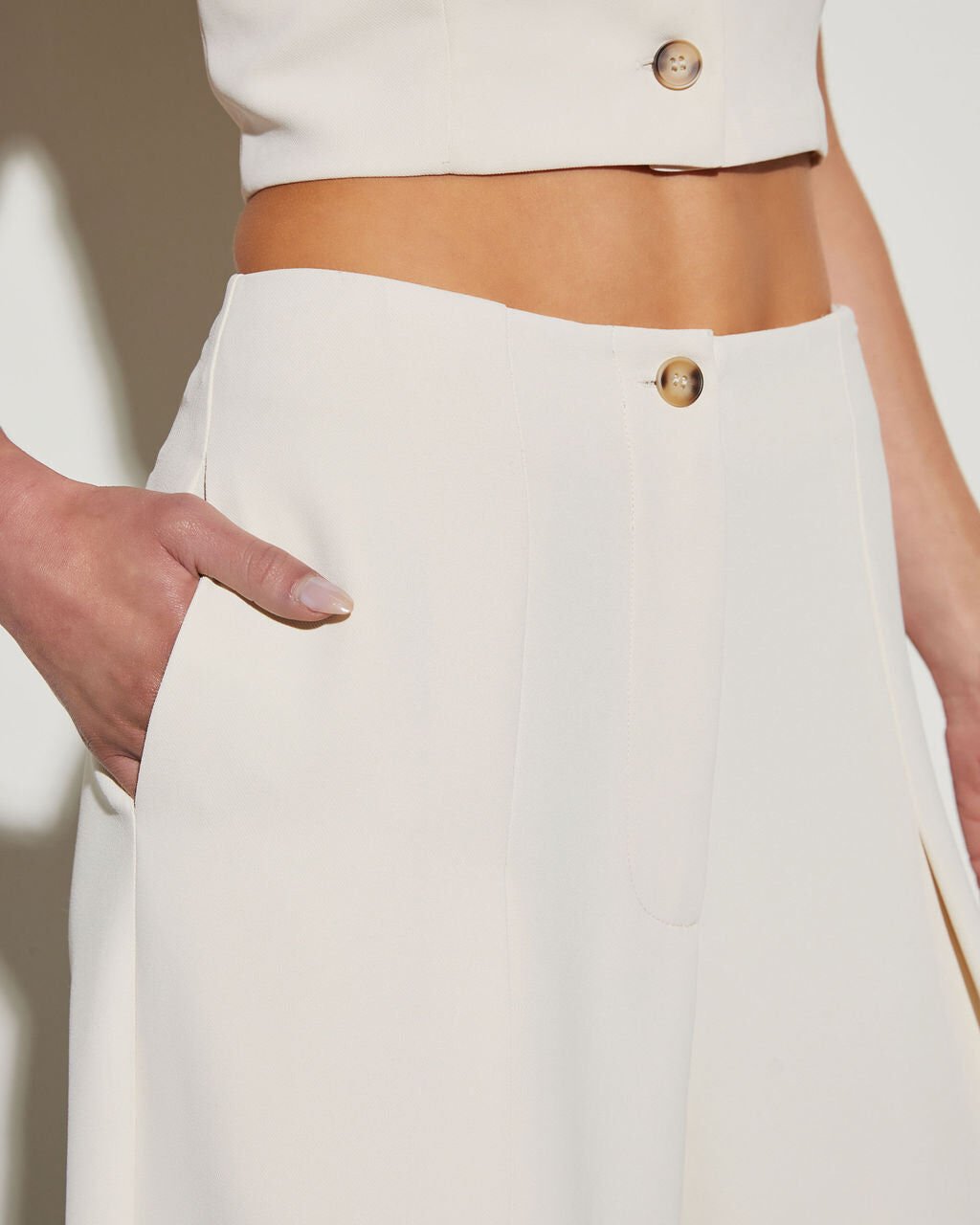 CREAM PANTS