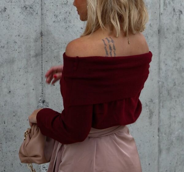 Burgundy Sweater