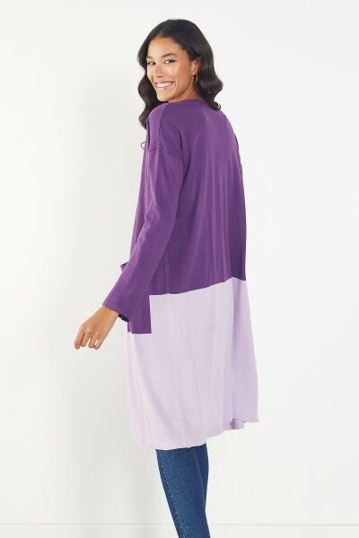 Purple-Lilac Cardigan