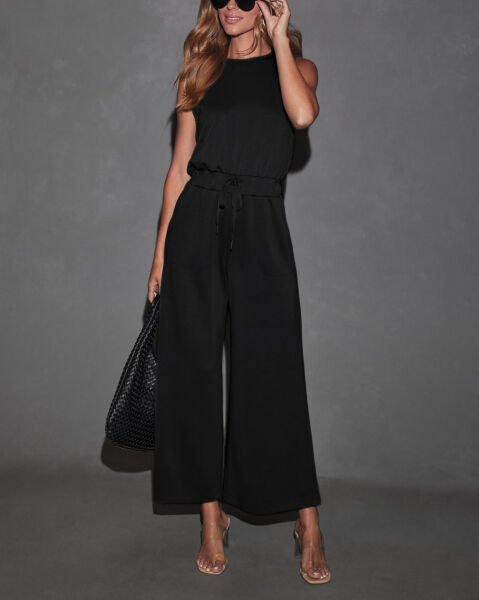 BLACK JUMPSUIT