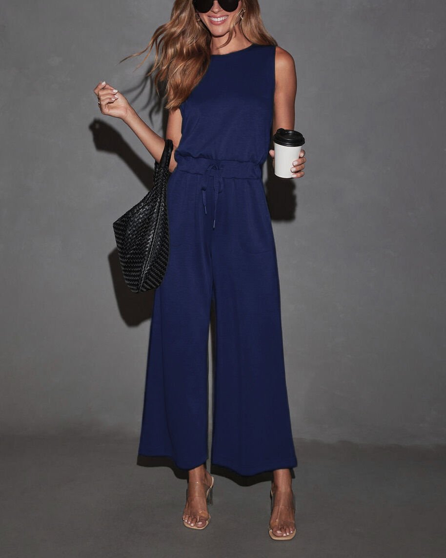 NAVY JUMPSUIT