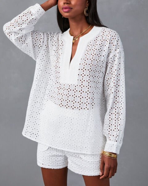 WHITE BLOUSE
