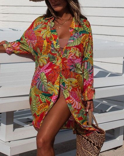 MULTICOLOR-FLORAL SHIRT