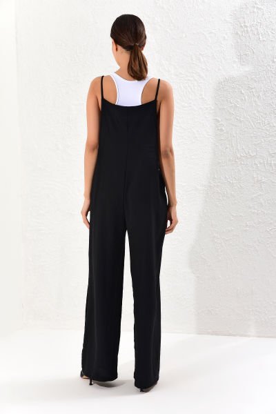 Jumpsuıt Black Nd21070