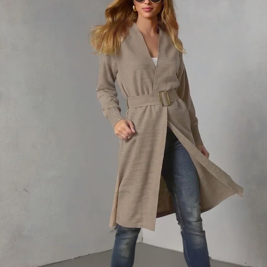 STONE CARDIGAN S - STONE