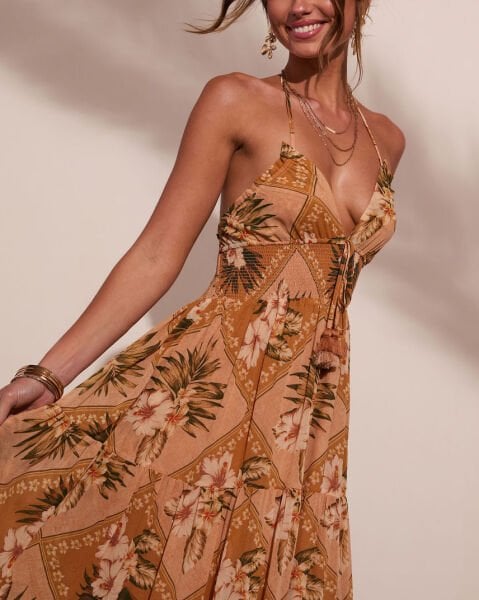 MULTICOLOR-FLORAL DRESS S - MULTICOLOR-FLORAL