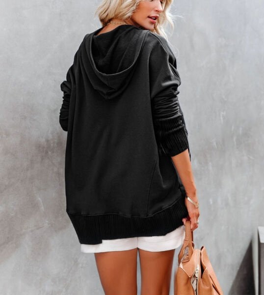 BLACK SWEATSHIRT