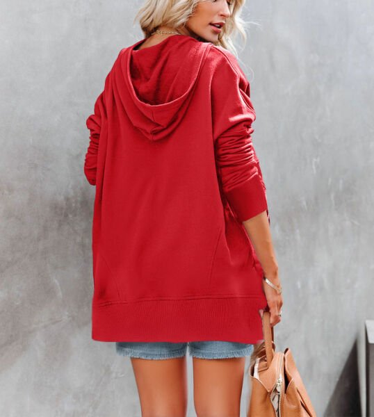 RED SWEATSHIRT