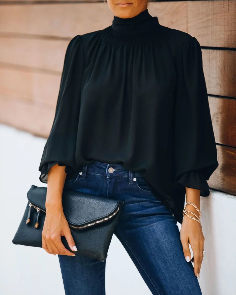 Blouse Black Nd21367