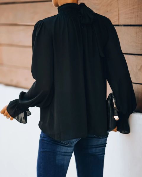 Blouse Black Nd21367
