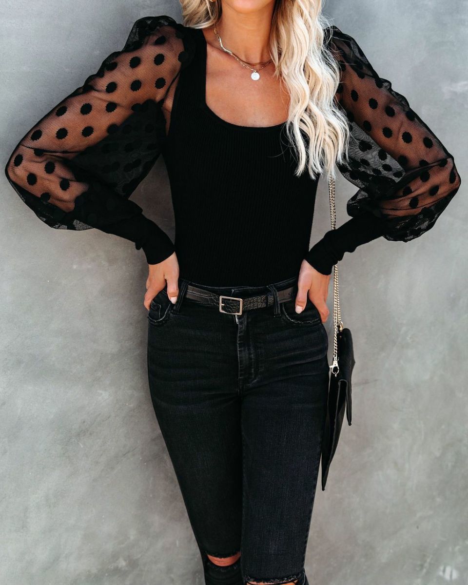 Blouse Black Nd22011