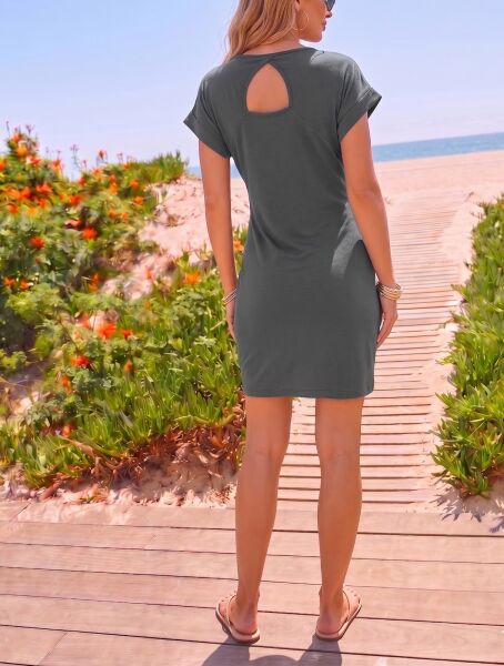 KHAKI DRESS XL - KHAKI