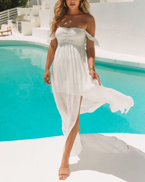 WHITE DRESS