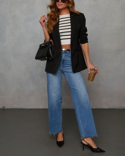 BLACK BLAZER JACKET