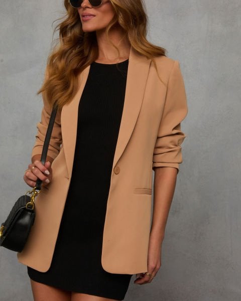 LATTE BLAZER JACKET