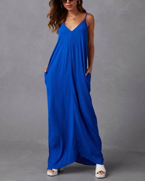 ROYAL-BLUE DRESS