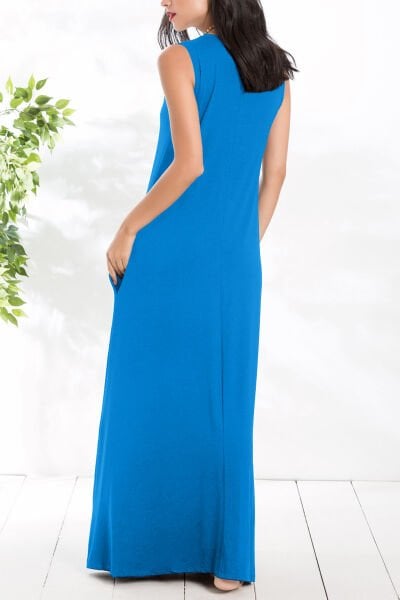 AZURE-BLUE DRESS