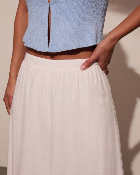 WHITE PANTS XL - WHITE