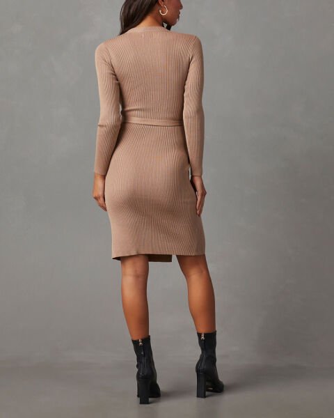 TAUPE DRESS