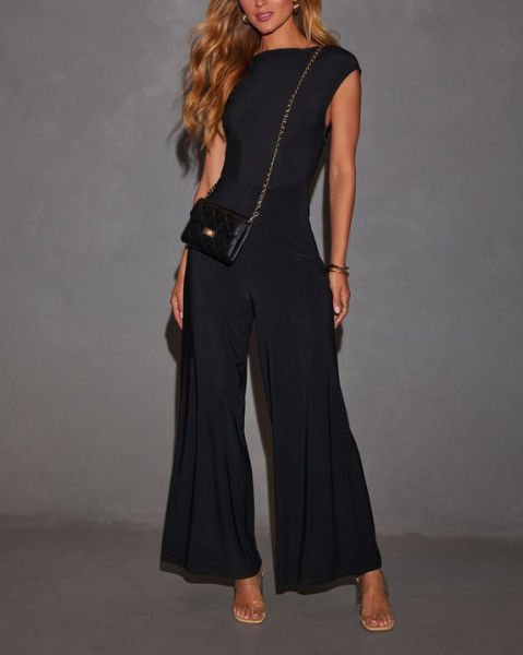 BLACK JUMPSUIT