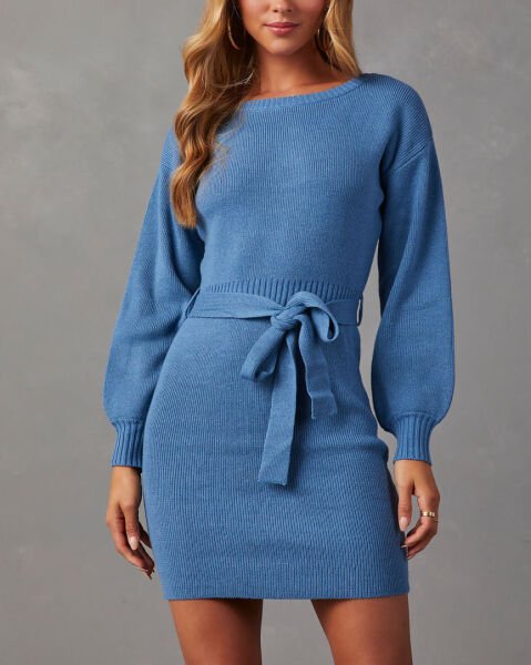 BLUE DRESS