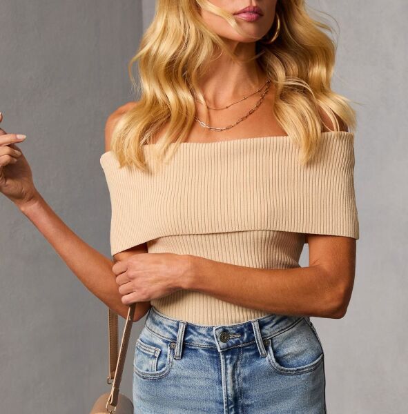 BEIGE SWEATERS XL - BEIGE