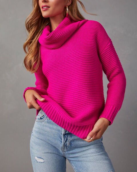 FUCHSIA SWEATER