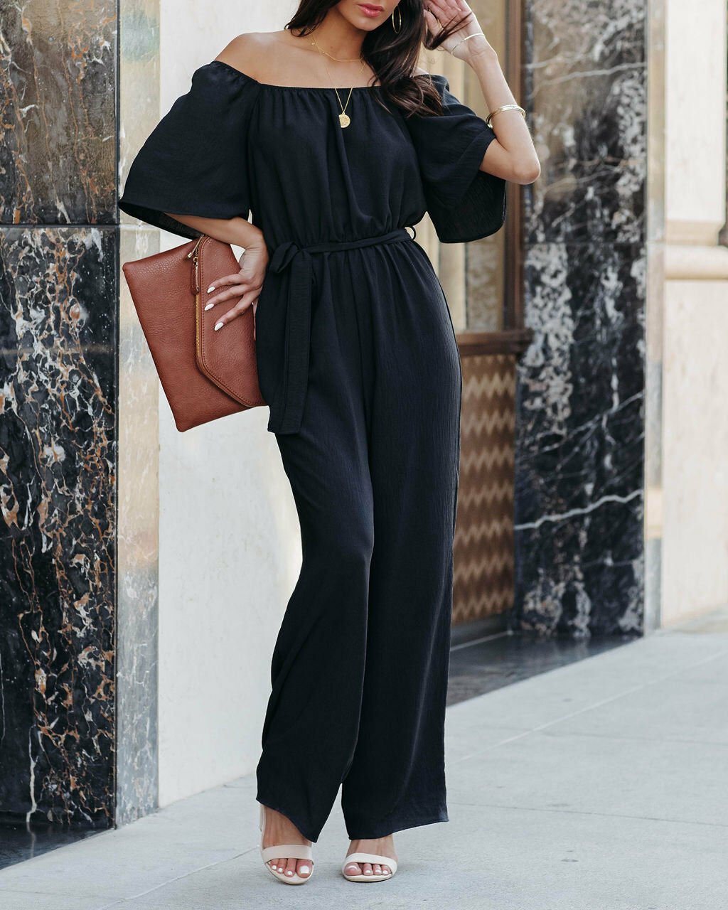 Jumpsuıt Black Nd23949