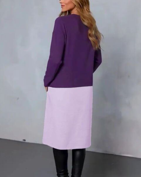 PURPLE-LILAC CARDIGAN