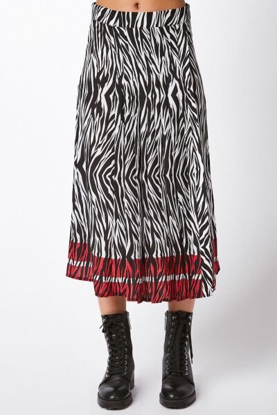 BLACK-RED SKIRT