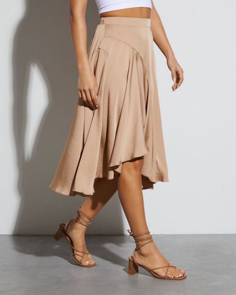 BEIGE SKIRT